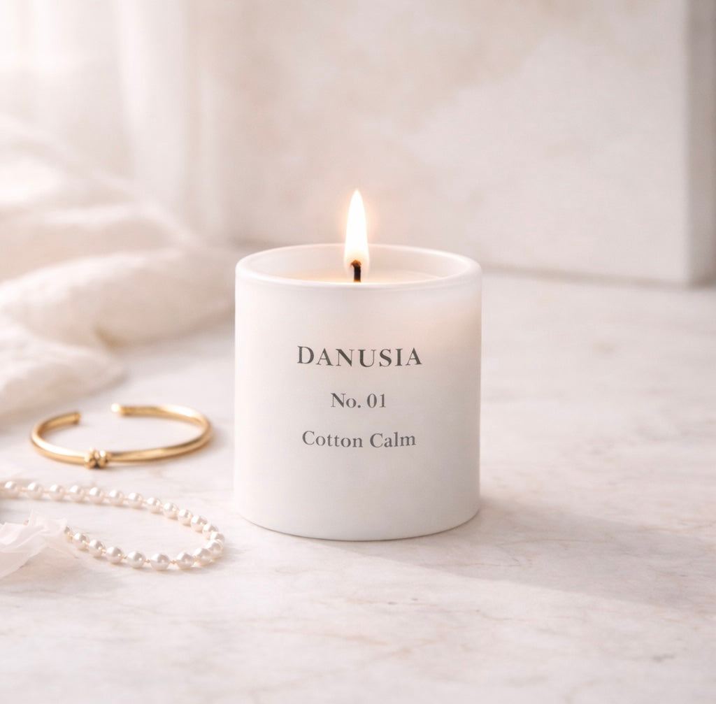 Danusia No. 01 Cotton Calm – Scented Candle