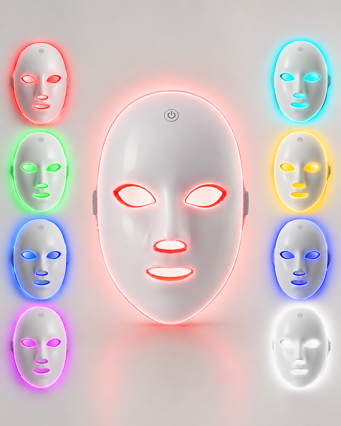 GlowMask Pro – 7-Farben LED-Gesichtsmaske für ein strahlendes Hautbild