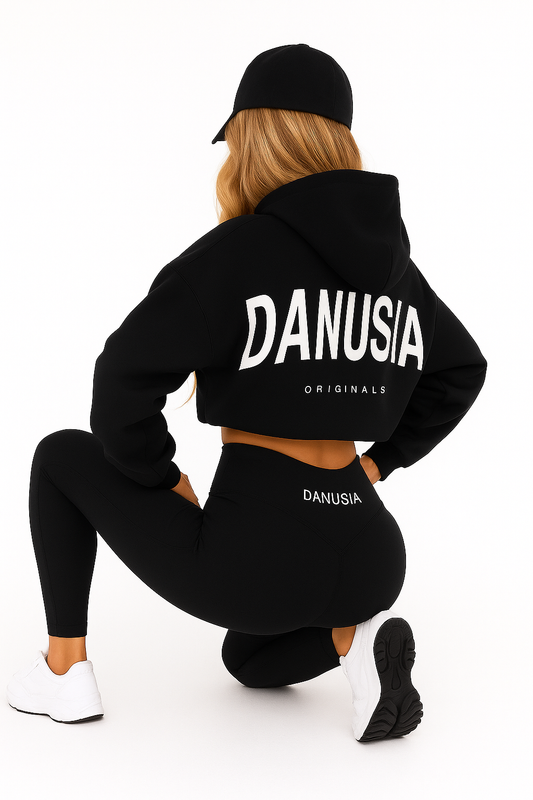 🖤 Danusia Outfit – Black Glow Fit