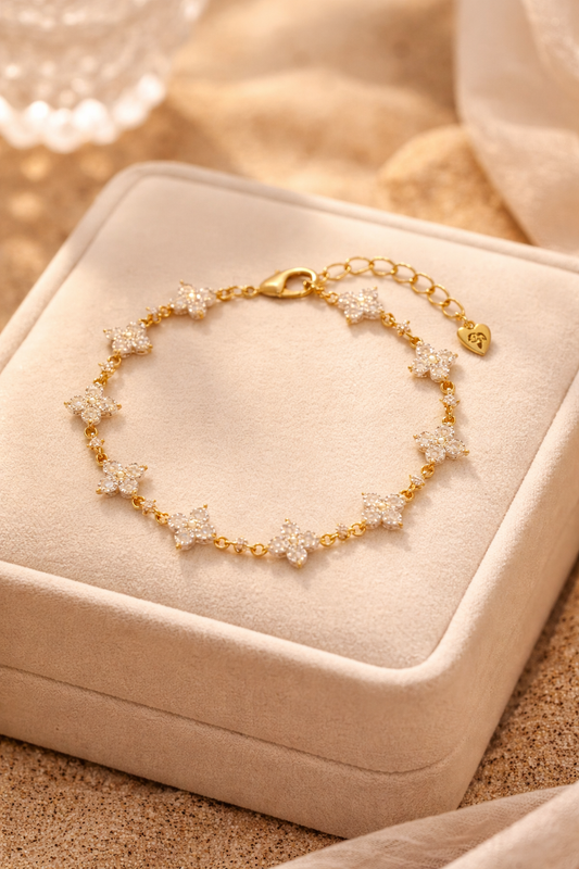 Golden Clover Bracelet