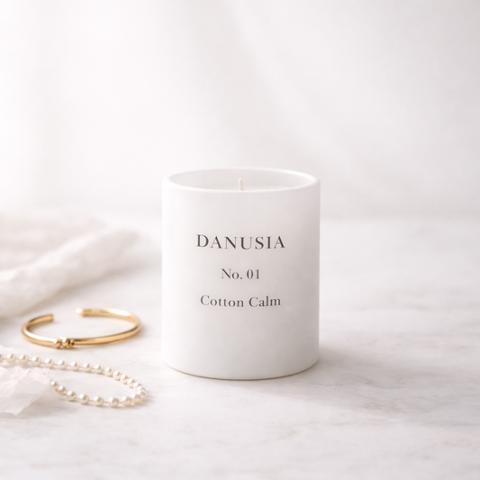 Danusia No. 01 Cotton Calm – Scented Candle