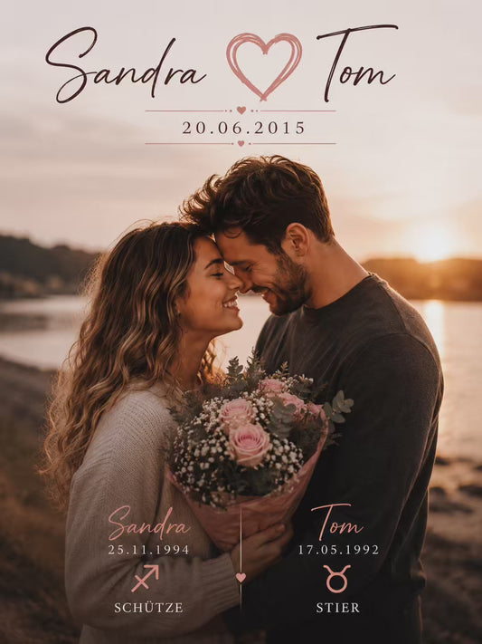 Persönliches Liebeshoroskop für Paare 💞